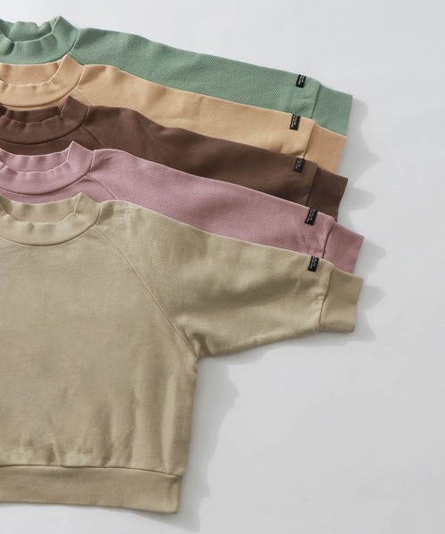 F.O.KIDS(エフオーキッズ)の「モックネックトレーナー(スウェット・キッズ・ブラウン/ミント/ピンク/イエロー/ベージュ・80/90/100/120/95/110/130/140)」の19枚目の写真