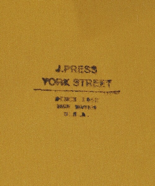 J.PRESS YORK STREET(ジェイプレスヨークストリート)の「【UNISEX】ストレッチピーチクロスワークシャツ(シャツ/ブラウス・メンズ・黄土色系/オリーブ系/ネイビー系・MEDIUM/LARGE)」の11枚目の写真
