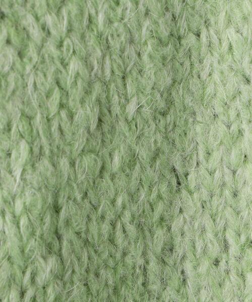 TRICOTS JEAN MARC(トリコットジーンマルク)の「<TRICOTS JEAN MARC>ノーボタン ガウンカーディガン(カーディガン/ボレロ・レディース・ピンク/ライム/ダークグレー/オフホワイト/コバルトブルー・FREE)」の21枚目の写真