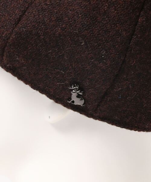 arth(アース)の「arth Harris NY Hunting(ハンチング/ベレー帽・メンズ・ダークグレー/ネイビー/ブラウン・58cm/60cm)」の5枚目の写真