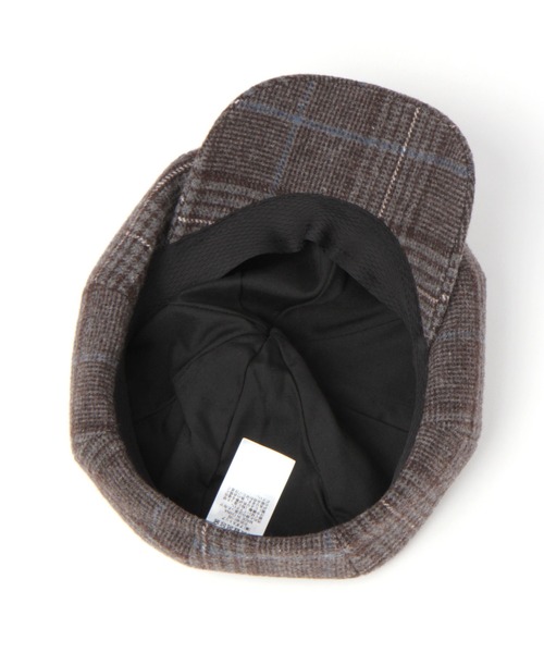niko and...（ニコアンド）の「エターミンチェックキャスケット（キャスケット・メンズ・ライトグレー/ブラウン・FREE）」の12枚目の写真