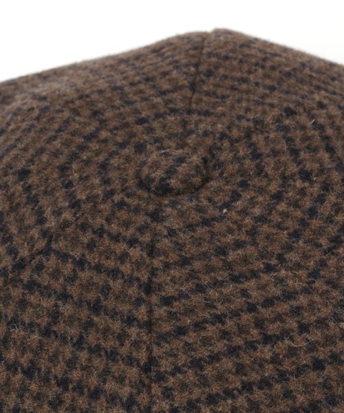 niko and...（ニコアンド）の「エターミンチェックキャスケット（キャスケット・メンズ・ライトグレー/ブラウン・FREE）」の11枚目の写真