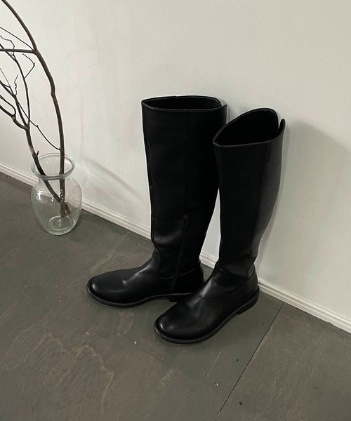 CAPRICIEUX LE'MAGE(カプリシューレマージュ)の「アウトソールロングブーツ(ブーツ・レディース・ブラック・24.5/23.5)」の5枚目の写真