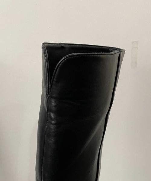CAPRICIEUX LE'MAGE(カプリシューレマージュ)の「アウトソールロングブーツ(ブーツ・レディース・ブラック・24.5/23.5)」の11枚目の写真