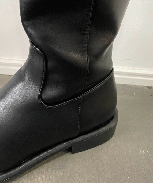 CAPRICIEUX LE'MAGE(カプリシューレマージュ)の「アウトソールロングブーツ(ブーツ・レディース・ブラック・24.5/23.5)」の4枚目の写真