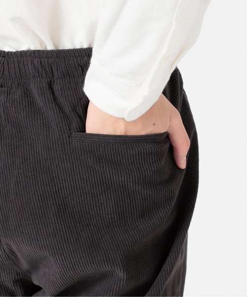 417 EDIFICE（フォーワンセブンエディフィス）の「◆コーデュロイイージーパンツ（チノパンツ・メンズ・ホワイト/ブラック/ベージュ/ネイビー/グレー/カーキ・SMALL/MEDIUM/LARGE）」の8枚目の写真