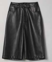 JEANASIS | ヴィーガンレザーハーフパンツ/254851(その他パンツ)