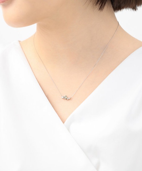 BLOOM（ブルーム）の「K10 ホワイトゴールド サファイア