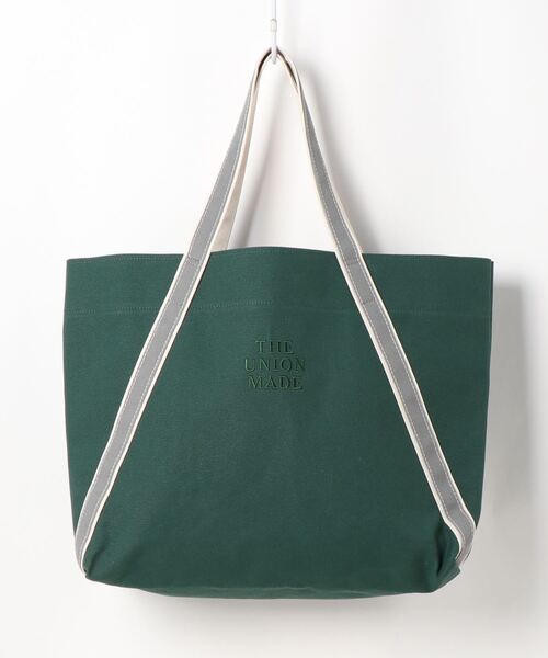 THE UNION(ザユニオン)の「【THE UNION|THE COLOR】THE TOTE BAG(トートバッグ・レディース・ベージュ/グリーン・ONE SIZE)」の2枚目の写真