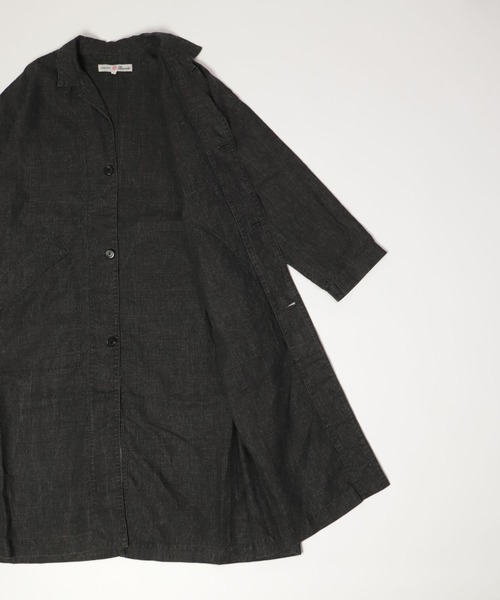 Brocante 墨いろリネンコート