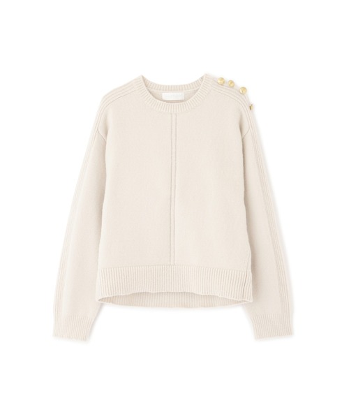 JILL STUART（ジルスチュアート）の「◆ノーランニット（ニット/セーター・レディース・ベージュ/イエロー/ピンク・FREE）」の21枚目の写真