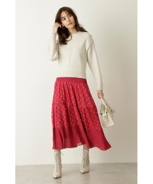 JILL STUART（ジルスチュアート）の「◆ノーランニット（ニット/セーター・レディース・ベージュ/イエロー/ピンク・FREE）」の20枚目の写真