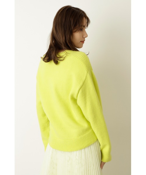 JILL STUART（ジルスチュアート）の「◆ノーランニット（ニット/セーター・レディース・ベージュ/イエロー/ピンク・FREE）」の18枚目の写真