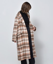 RETRO GIRL | フェイクウールロングコート(チェスターコート)
