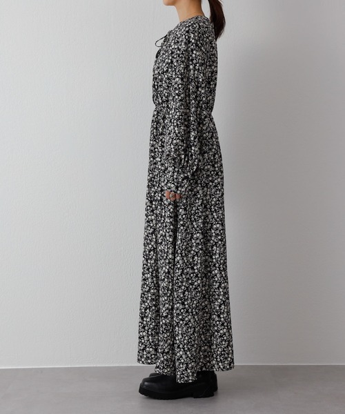 COLONY 2139（コロニートゥーワンスリーナイン）の「【WEB・一部店舗限定】小花柄2wayスキッパーワンピース（ワンピース・レディース・ブラック/グリーン・FREE）」の19枚目の写真