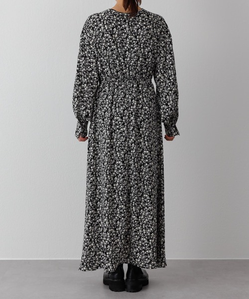 COLONY 2139（コロニートゥーワンスリーナイン）の「【WEB・一部店舗限定】小花柄2wayスキッパーワンピース（ワンピース・レディース・ブラック/グリーン・FREE）」の20枚目の写真