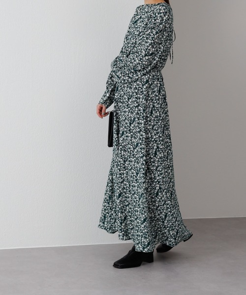 COLONY 2139（コロニートゥーワンスリーナイン）の「【WEB・一部店舗限定】小花柄2wayスキッパーワンピース（ワンピース・レディース・ブラック/グリーン・FREE）」の16枚目の写真