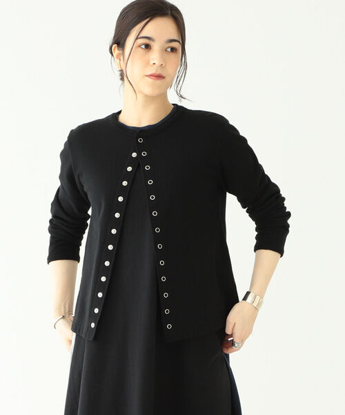 BEAMS BOY(ビームスボーイ)の「BEAMS BOY / リング ドット カーディガン(カーディガン/ボレロ・レディース・ブラック/レッド/グリーン/ロイヤルブルー・1/2)」の17枚目の写真