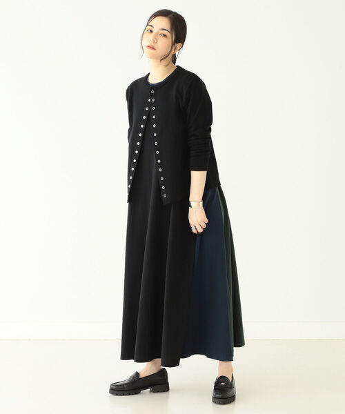 BEAMS BOY(ビームスボーイ)の「BEAMS BOY / リング ドット カーディガン(カーディガン/ボレロ・レディース・ブラック/レッド/グリーン/ロイヤルブルー・1/2)」の14枚目の写真