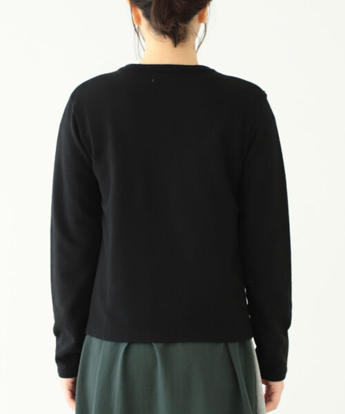 BEAMS BOY(ビームスボーイ)の「BEAMS BOY / リング ドット カーディガン(カーディガン/ボレロ・レディース・ブラック/レッド/グリーン/ロイヤルブルー・1/2)」の20枚目の写真