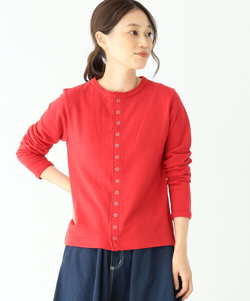 BEAMS BOY(ビームスボーイ)の「BEAMS BOY / リング ドット カーディガン(カーディガン/ボレロ・レディース・ブラック/レッド/グリーン/ロイヤルブルー・1/2)」の21枚目の写真