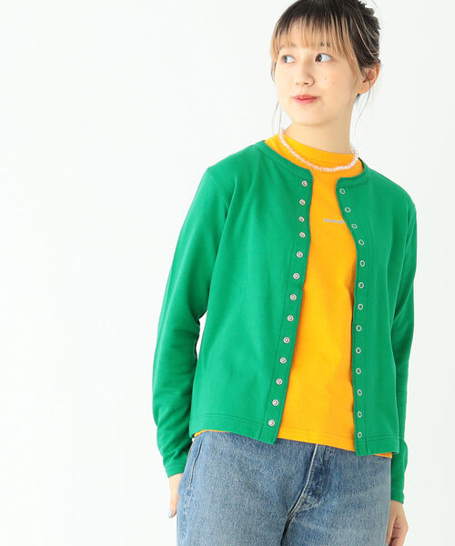 BEAMS BOY(ビームスボーイ)の「BEAMS BOY / リング ドット カーディガン(カーディガン/ボレロ・レディース・ブラック/レッド/グリーン/ロイヤルブルー・1/2)」の16枚目の写真