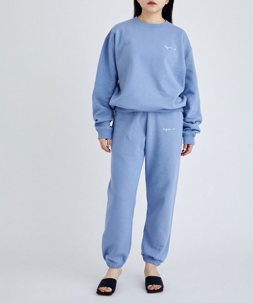 agnes b.（アニエスベー）の「【agnes b. pour ADAM ET ROPE'】SWEAT（スウェット・レディース・ブルー/ベージュ/ライトグレー/ブラック・S）」の13枚目の写真