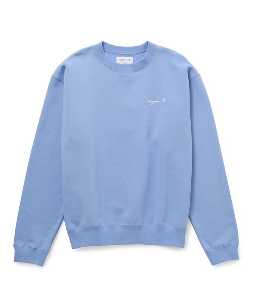 agnes b.（アニエスベー）の「【agnes b. pour ADAM ET ROPE'】SWEAT（スウェット・レディース・ブルー/ベージュ/ライトグレー/ブラック・S）」の11枚目の写真