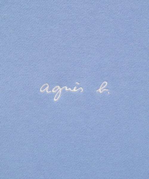 agnes b.（アニエスベー）の「【agnes b. pour ADAM ET ROPE'】SWEAT（スウェット・レディース・ブルー/ベージュ/ライトグレー/ブラック・S）」の6枚目の写真