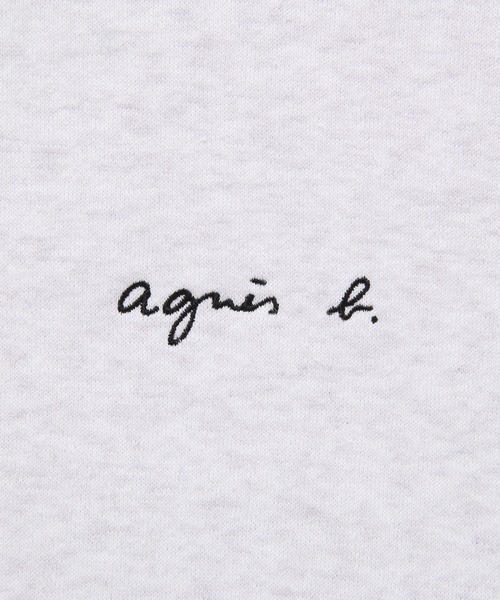 agnes b.（アニエスベー）の「【agnes b. pour ADAM ET ROPE'】SWEAT（スウェット・レディース・ブルー/ベージュ/ライトグレー/ブラック・S）」の18枚目の写真