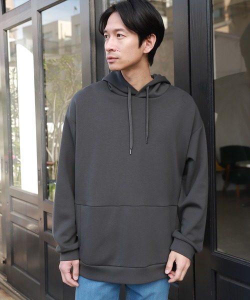 LAKOLE（ラコレ）の「AIRプルパーカー / 261227（パーカー・メンズ・ホワイト/ライトグレー/グリーン/チャコール・SMALL/MEDIUM/LARGE/X-LARGE）」の4枚目の写真