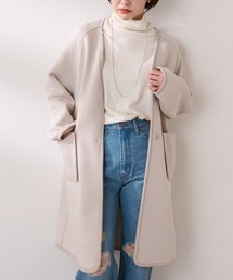 ノーカラーコート ホワイト 白色系 ファッション通販 Zozotown