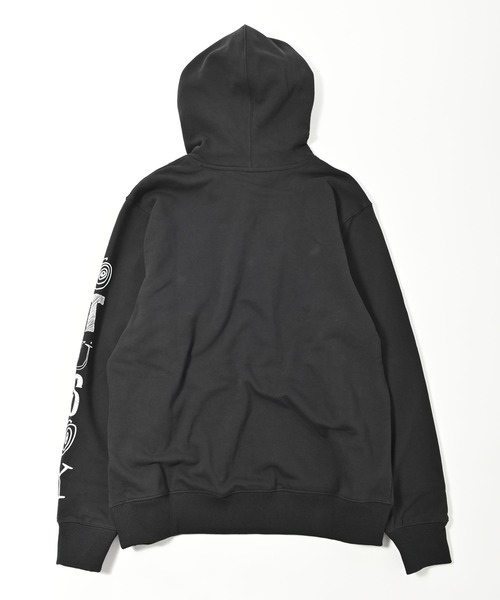 STUSSY（ステューシー）の「STUSSY (ステューシー)  RANSOM ロゴ長袖プルオーバーパーカー（パーカー・メンズ・ブラック・M/L/XL）」の5枚目の写真