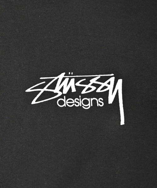 STUSSY（ステューシー）の「STUSSY (ステューシー)  RANSOM ロゴ長袖プルオーバーパーカー（パーカー・メンズ・ブラック・M/L/XL）」の3枚目の写真