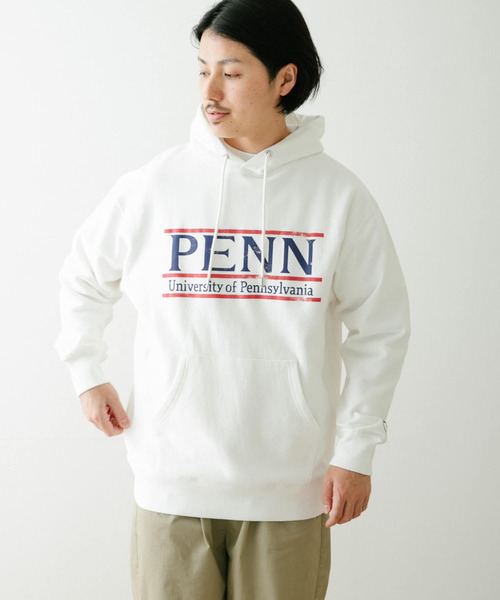 ITEMS URBANRESEARCH(アイテムズ アーバンリサーチ)の「PENNSYLVANIA ロゴパーカー(パーカー・メンズ・ブラック/グレー/オフホワイト・MEDIUM/LARGE)」の6枚目の写真
