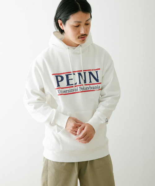 ITEMS URBANRESEARCH(アイテムズ アーバンリサーチ)の「PENNSYLVANIA ロゴパーカー(パーカー・メンズ・ブラック/グレー/オフホワイト・MEDIUM/LARGE)」の7枚目の写真