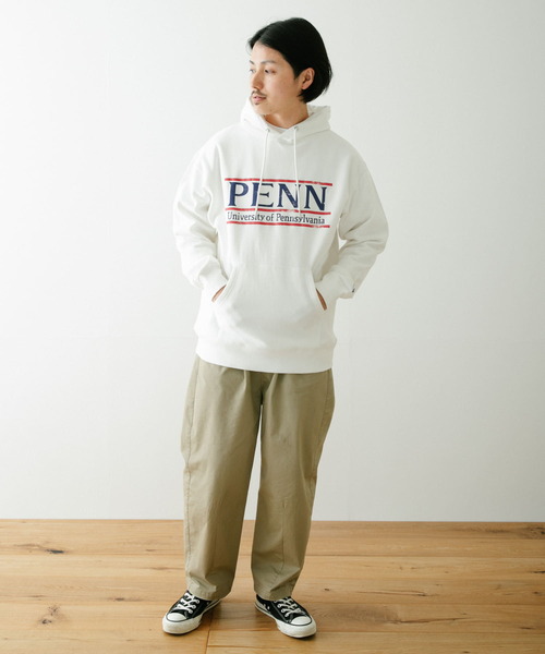 ITEMS URBANRESEARCH(アイテムズ アーバンリサーチ)の「PENNSYLVANIA ロゴパーカー(パーカー・メンズ・ブラック/グレー/オフホワイト・MEDIUM/LARGE)」の8枚目の写真