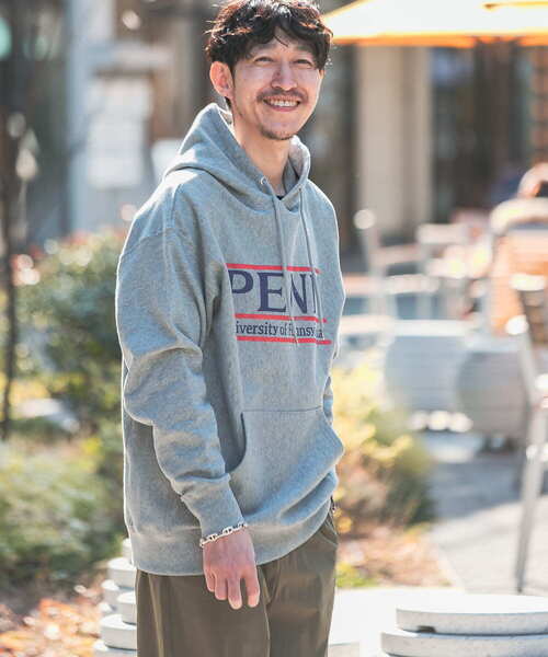 ITEMS URBANRESEARCH(アイテムズ アーバンリサーチ)の「PENNSYLVANIA ロゴパーカー(パーカー・メンズ・ブラック/グレー/オフホワイト・MEDIUM/LARGE)」の17枚目の写真