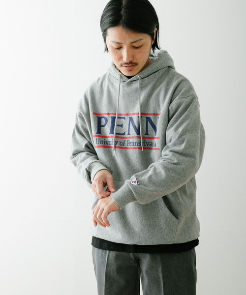 ITEMS URBANRESEARCH(アイテムズ アーバンリサーチ)の「PENNSYLVANIA ロゴパーカー(パーカー・メンズ・ブラック/グレー/オフホワイト・MEDIUM/LARGE)」の21枚目の写真