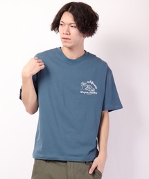ブルドッグデザイン半袖Tシャツ