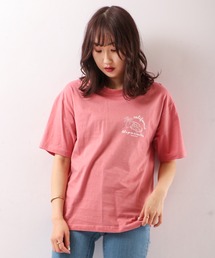 ブルドッグデザイン半袖Tシャツ