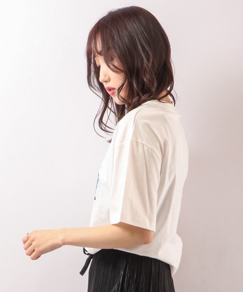 FUNALIVE(ファンアライブ)の「ブルドッグデザイン半袖Tシャツ(Tシャツ/カットソー・メンズ・ホワイト/ベージュ/ブルーグリーン/ホワイト系その他/ブルー系その他/ホワイト系その他2/ピンク/ネイビー・S/M/L)」の13枚目の写真