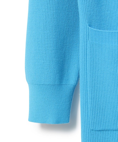 ADAM ET ROPE'（アダムエロペ）の「【サステナブル】エコベロビスチェ付きロングカーディガン（カーディガン/ボレロ・レディース・ブラック/サックスブルー・FREE）」の13枚目の写真