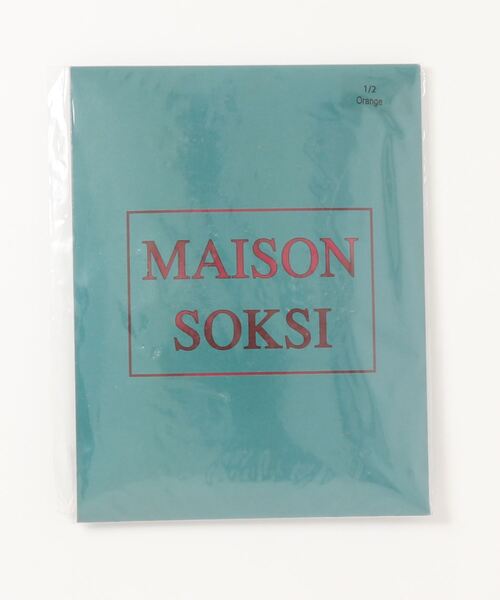 MAISON SOKSI(メゾンソクシ)の「【MAISON SOKSI/メゾンソクシ】 UFO タイツ(タイツ/ストッキング・レディース・オレンジ・S/M)」の4枚目の写真