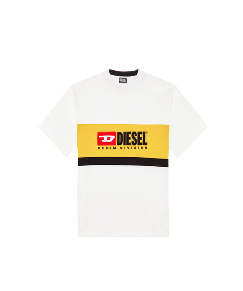 DIESEL（ディーゼル）の「メンズ Tシャツ リラックスフィット プリント（Tシャツ/カットソー・メンズ・ホワイト/ブラック・SMALL/MEDIUM/LARGE/X-LARGE/XX-LARGE/X-SMALL）」の20枚目の写真