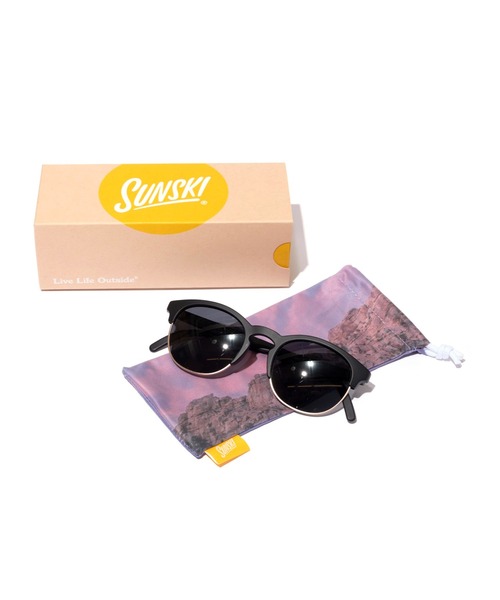 sunski（サンスキ）の「SUNSKI　アビラ SUNAV-BSL（サングラス・メンズ・ブラック・F）」の4枚目の写真