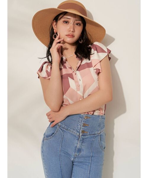 RESEXXY（リゼクシー）の「リボンデザインキャペリンハット（ハット・レディース・ブラック/ブラウン・FREE）」の7枚目の写真