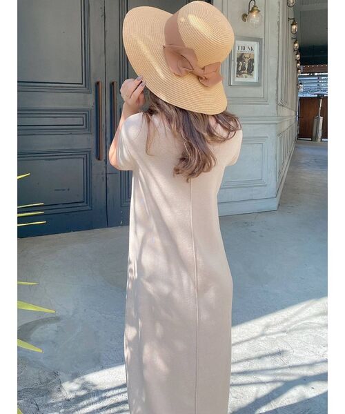 RESEXXY（リゼクシー）の「リボンデザインキャペリンハット（ハット・レディース・ブラック/ブラウン・FREE）」の15枚目の写真