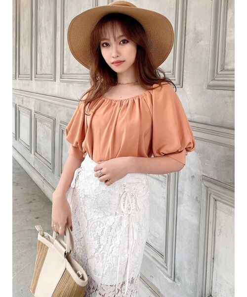 RESEXXY（リゼクシー）の「リボンデザインキャペリンハット（ハット・レディース・ブラック/ブラウン・FREE）」の21枚目の写真