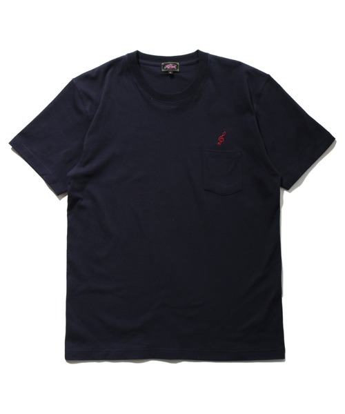 Toon Pocket Tee ト音 ポケット付き（Tシャツ/カットソー）｜ROTAR（ローター）
